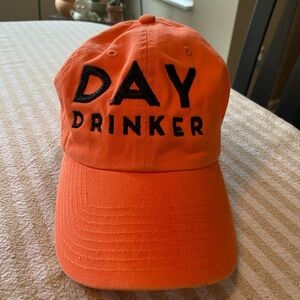47 Brand Orange 'Day Drinker' Cap Never Worn
